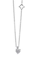Collana Recarlo Donna Lovely in Oro bianco Diamante 0.10 Ct P07CU991/010 - P07CU991/010